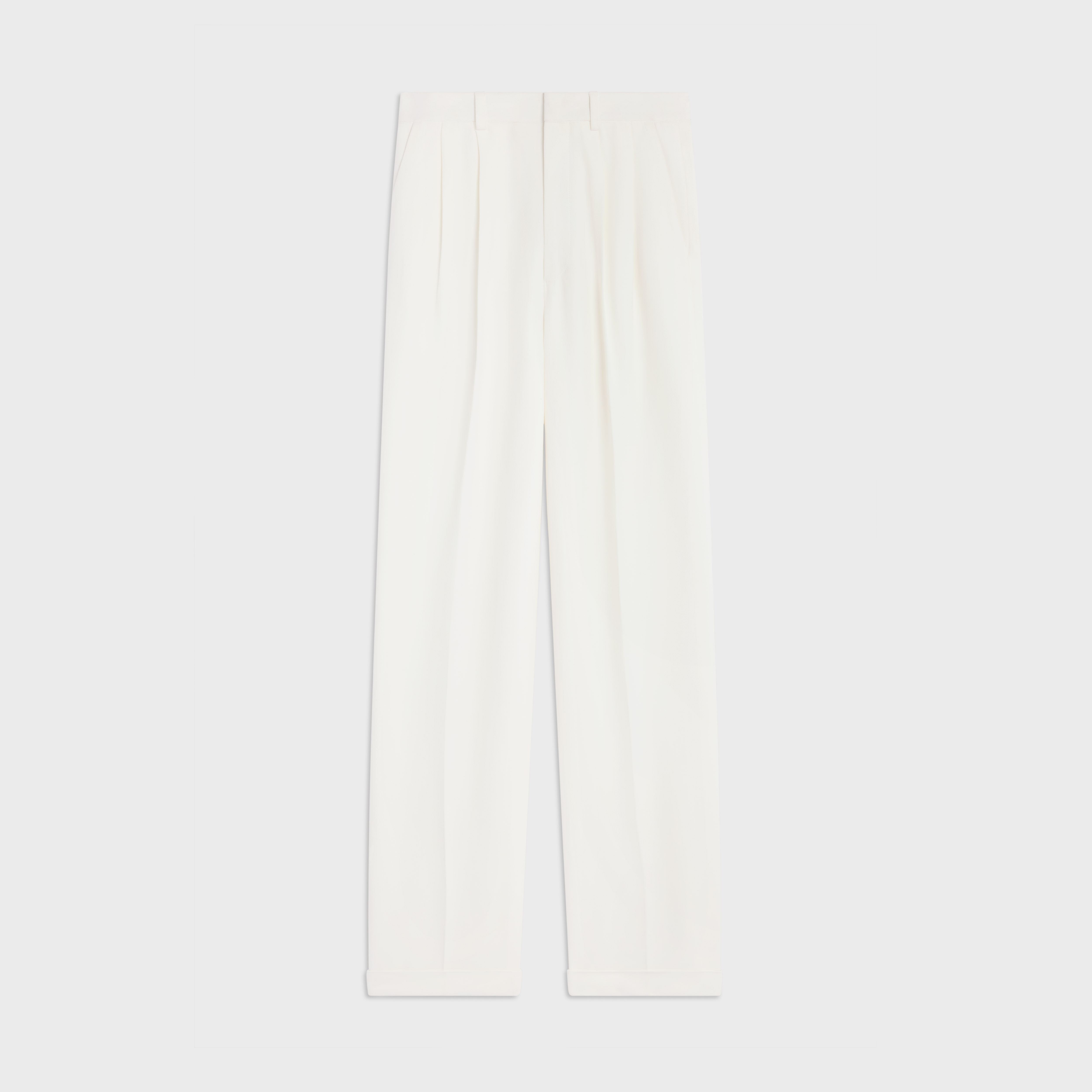 trousers IN viscose CADY - SHELL | CELINE